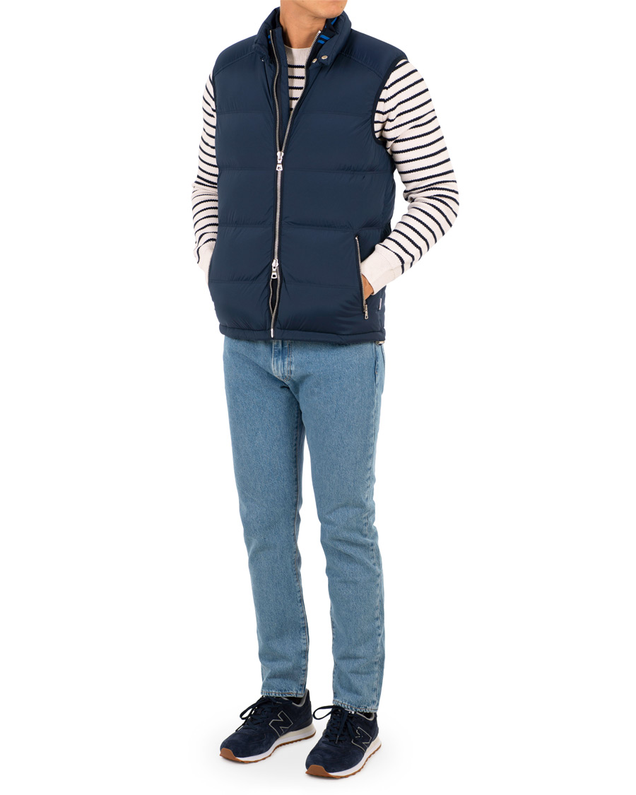 Herr | Jackor | Orlebar Brown | Aidley Down Vest Navy