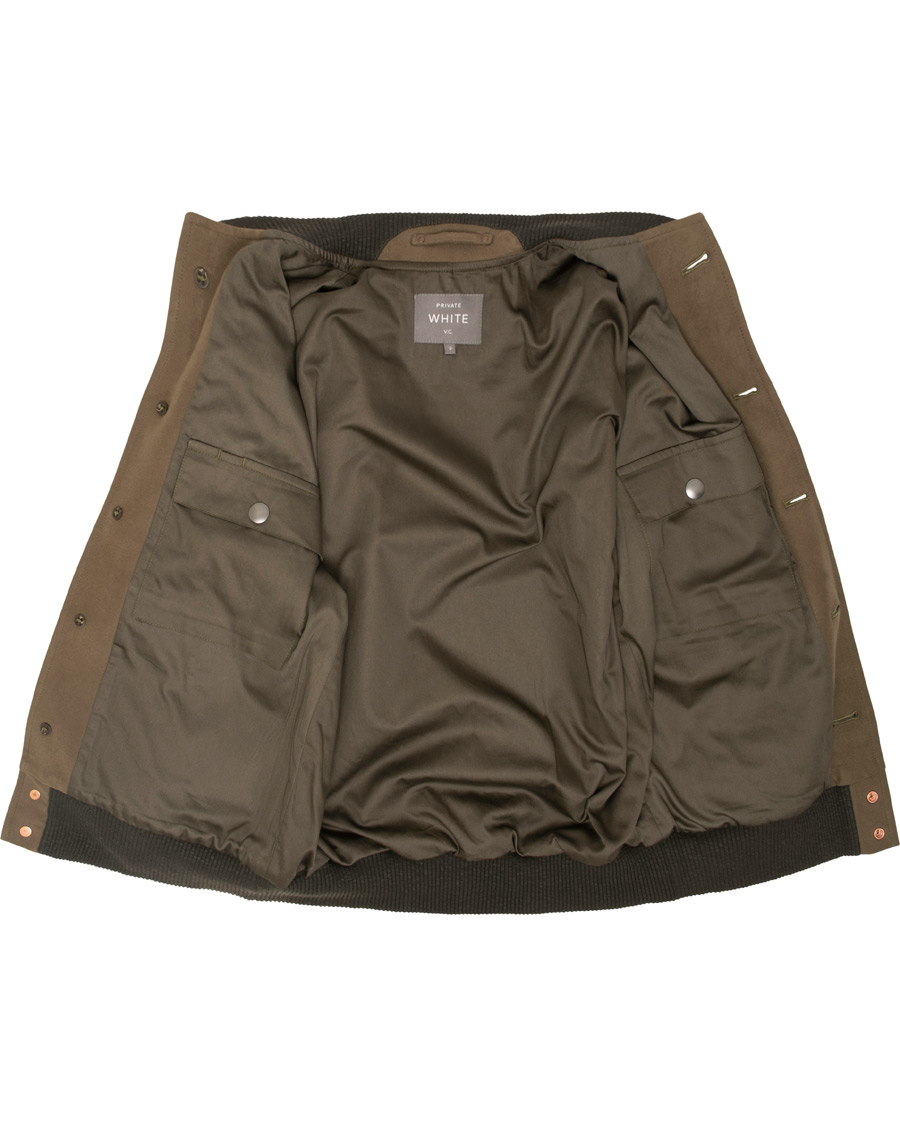 Herr | Jackor | Private White V.C. | Moleskin Bomber Jacket Lovet