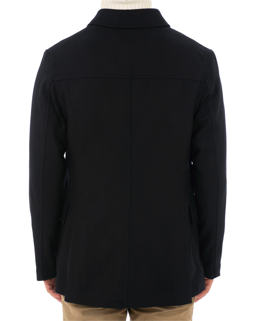 Herr | Jackor | Private White V.C. | Wool Shacket Navy