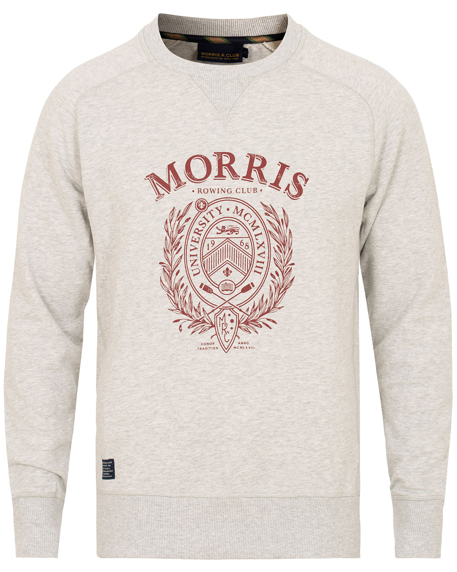 Herr | Tröjor | Morris | Dale Sweatshirt Grey