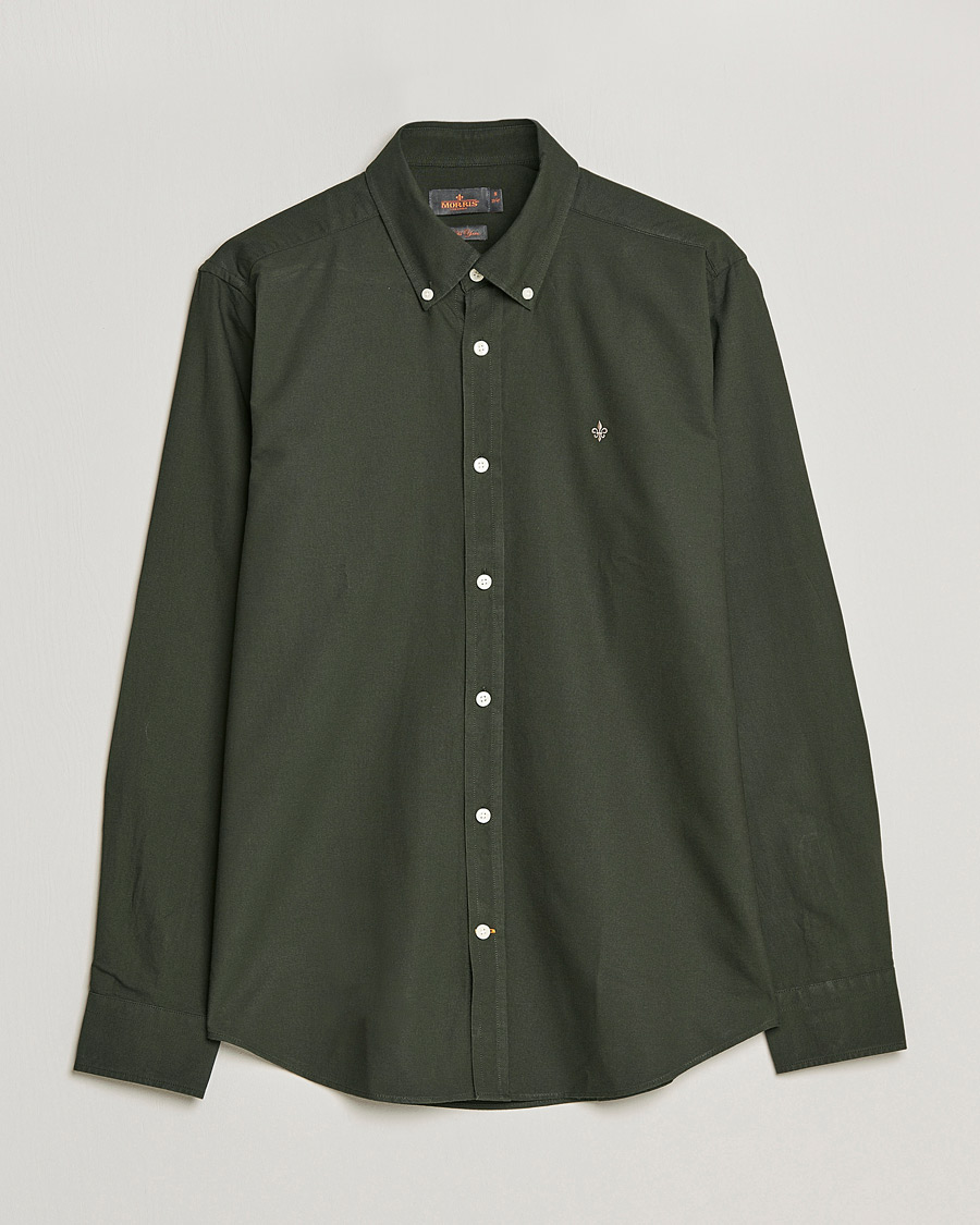 Herr | Skjortor | Morris | Douglas Oxford Shirt Olive