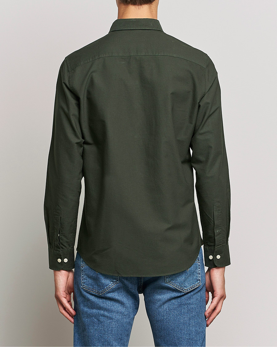 Herr | Skjortor | Morris | Douglas Oxford Shirt Olive