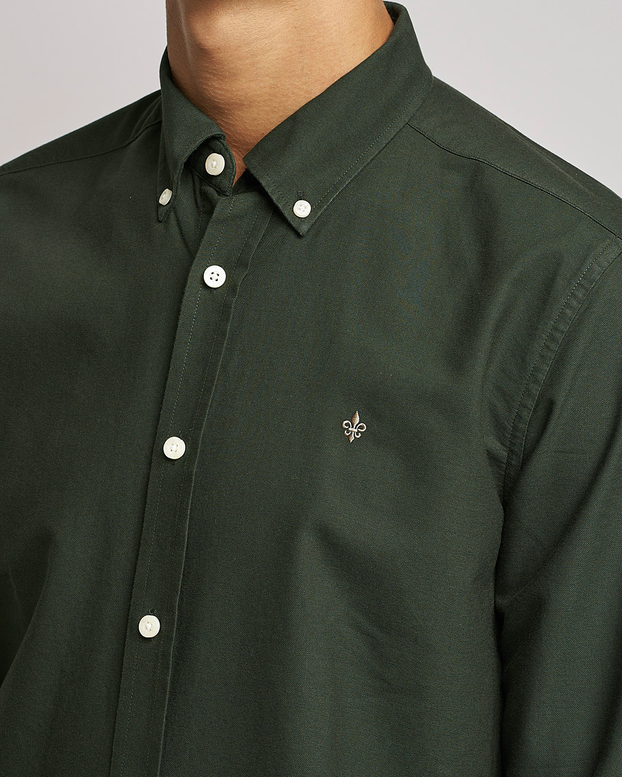 Herr | Skjortor | Morris | Douglas Oxford Shirt Olive
