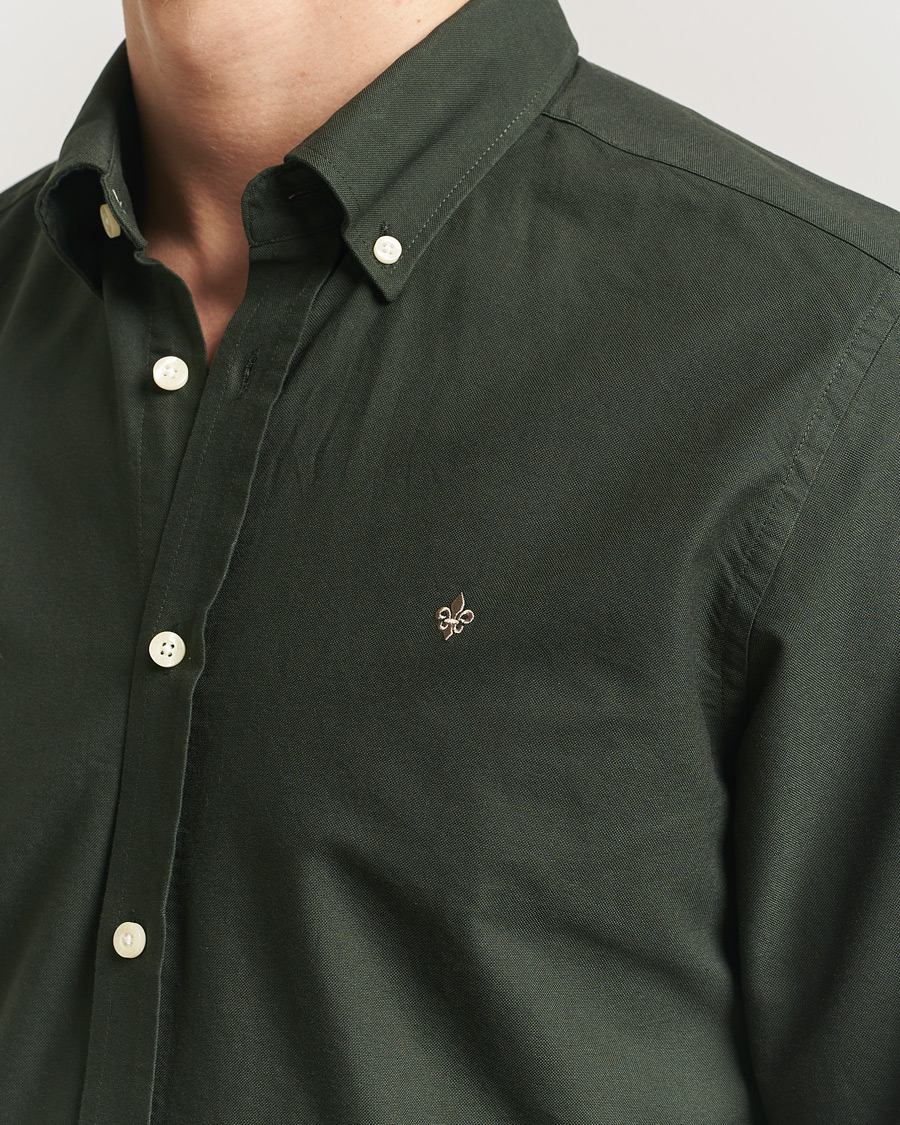 Herr | Skjortor | Morris | Douglas Oxford Shirt Olive