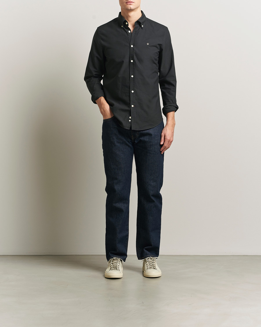 Herr | Skjortor | Morris | Douglas Oxford Shirt Black