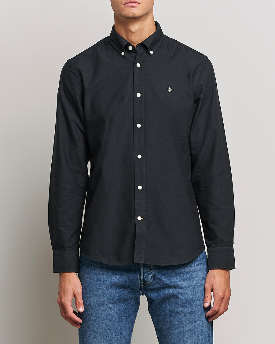 Herr | Oxfordskjortor | Morris | Douglas Oxford Shirt Black