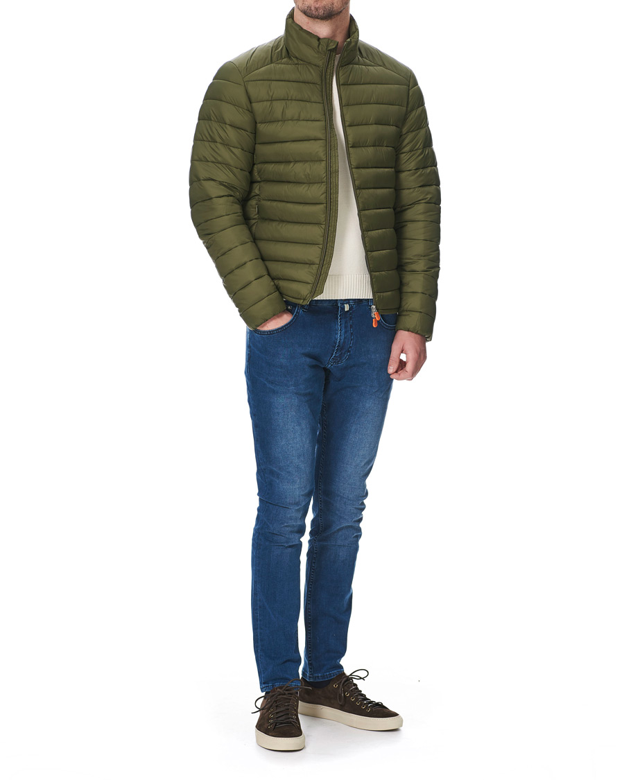 Herr | Jeans | Morris | Steve Satin Stretch Jeans Blue