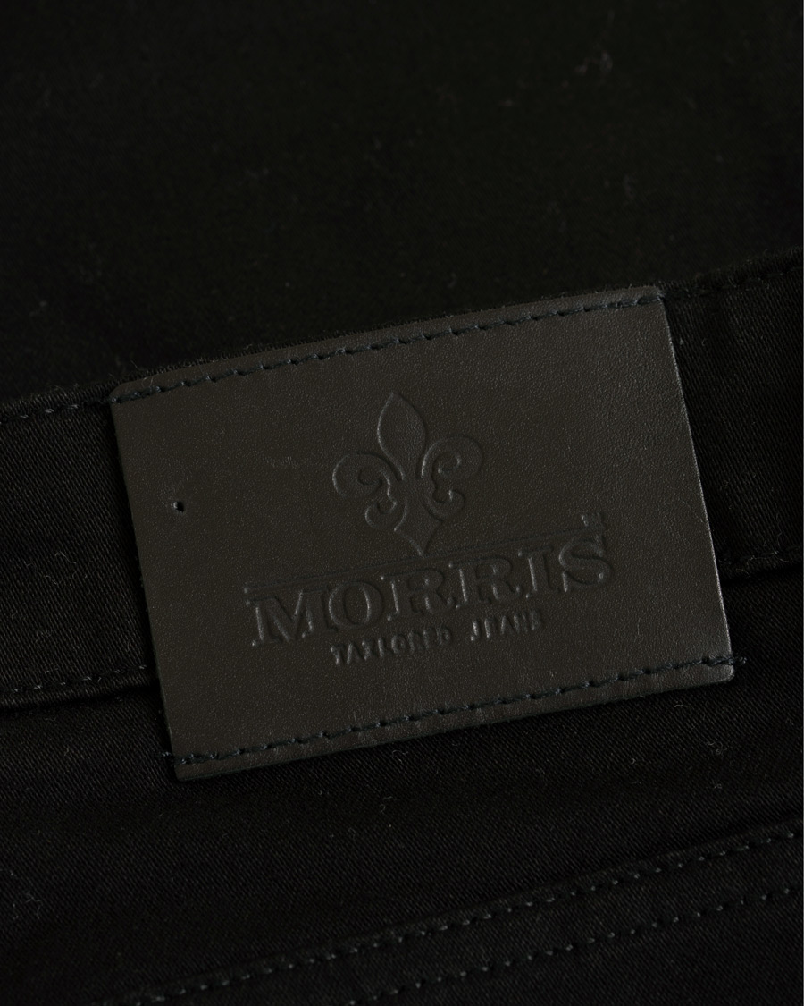 Herr | Jeans | Morris | Steve Satin Stretch Jeans Black