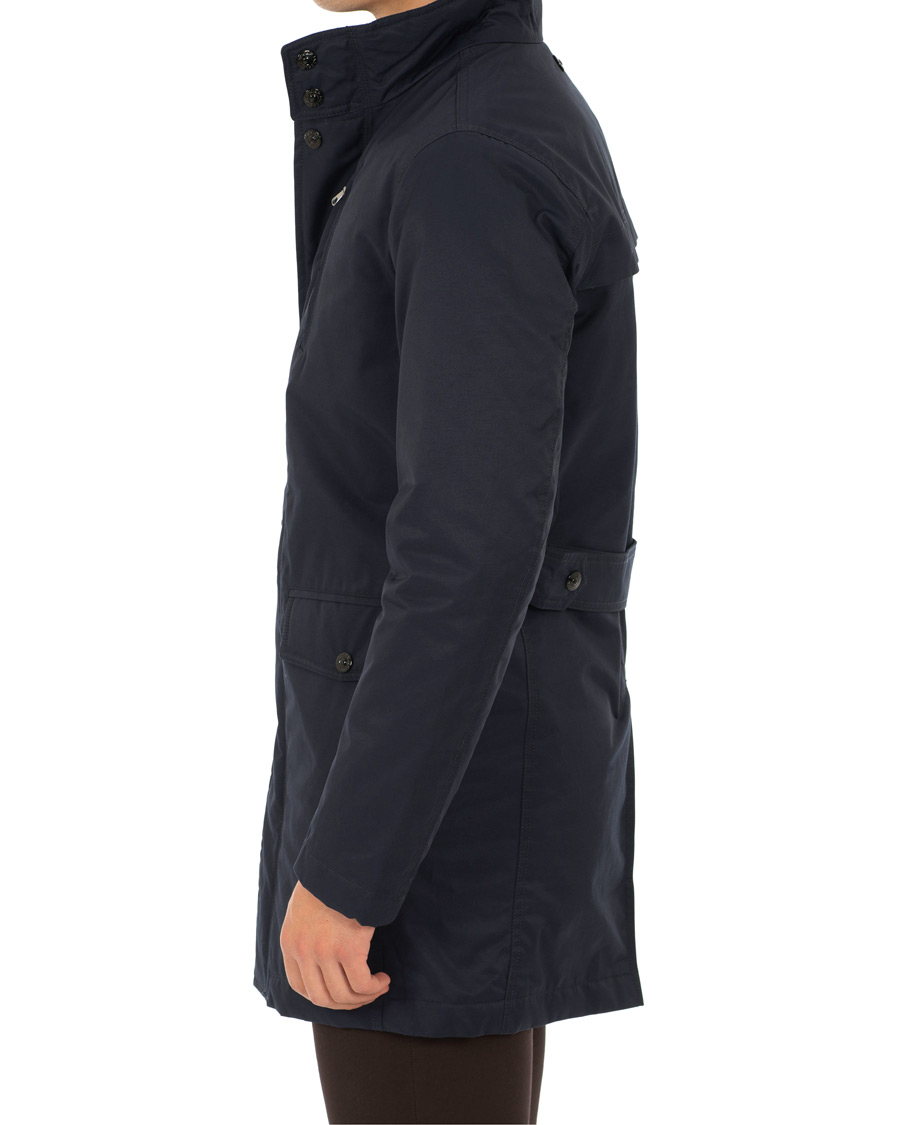 Herr | Jackor | Oscar Jacobson | Danton Water Repellent Coat Navy