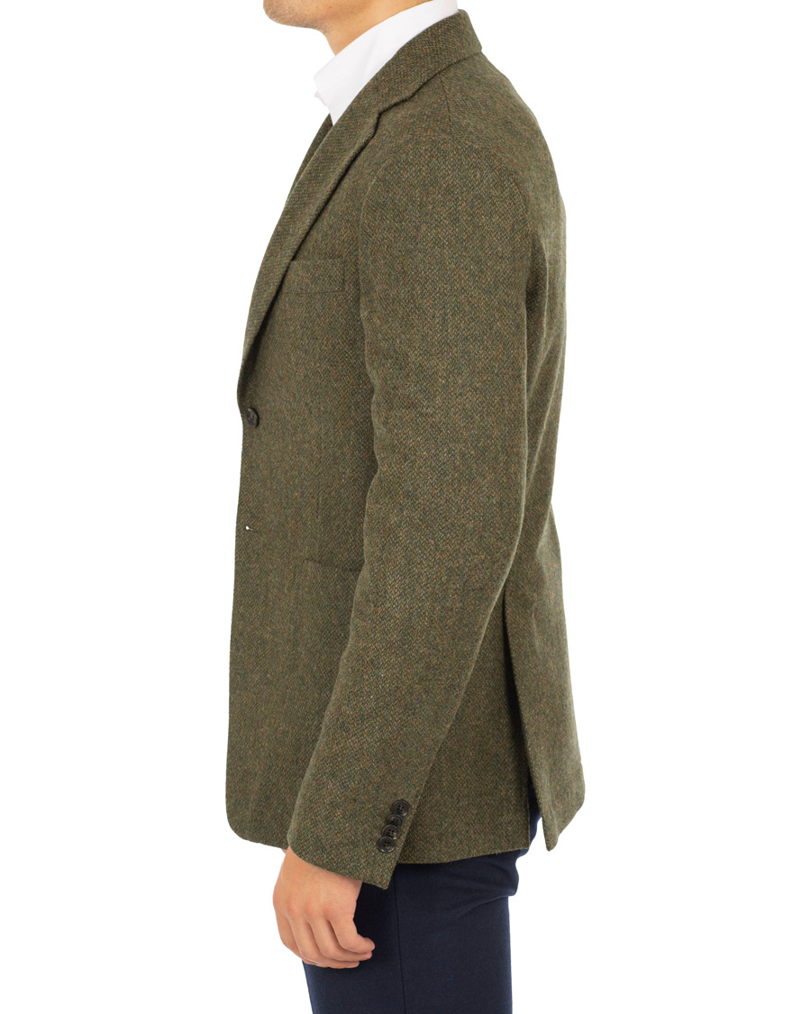 Herr | Kavajer | Oscar Jacobson | Edgar Yorkshire Tweed by Moon Blazer Green