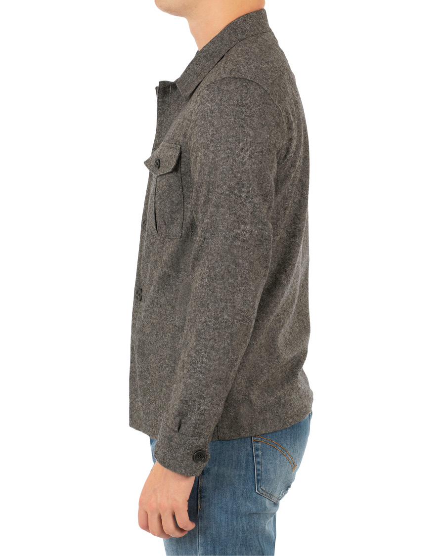 Herr | Jackor | Oscar Jacobson | Helge Shirt Jacket Salt & Pepper