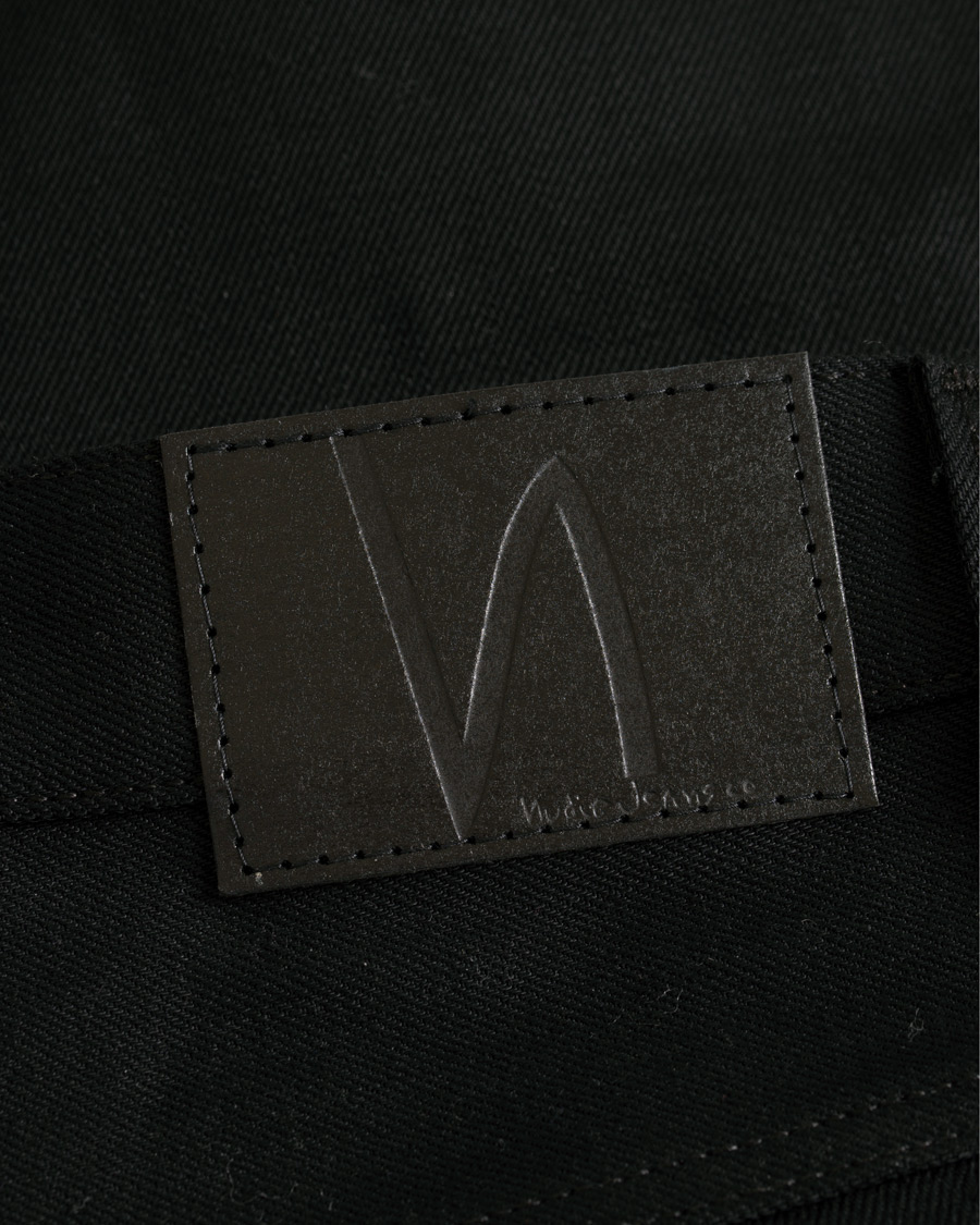 Herr | Jeans | Nudie Jeans | Sleepy Sixten Organic Jeans Dry Black Selvedge