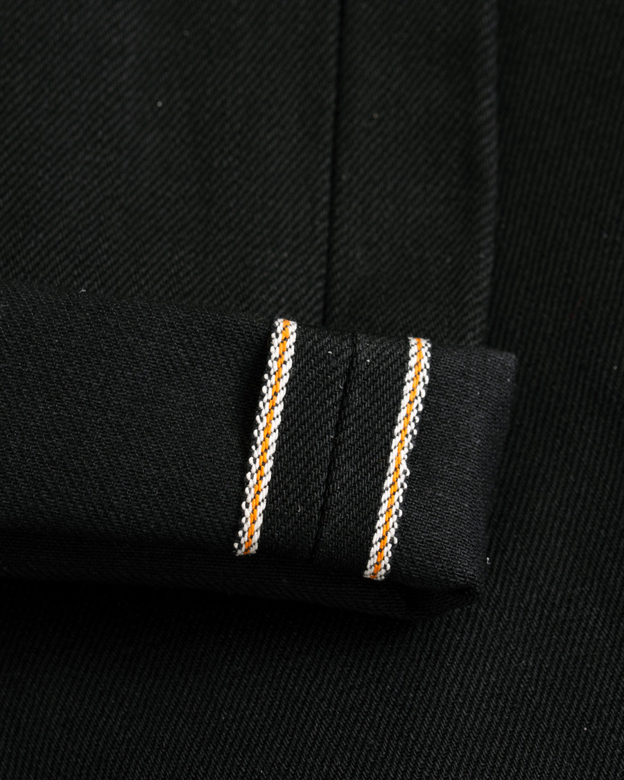 Herr | Jeans | Nudie Jeans | Sleepy Sixten Organic Jeans Dry Black Selvedge