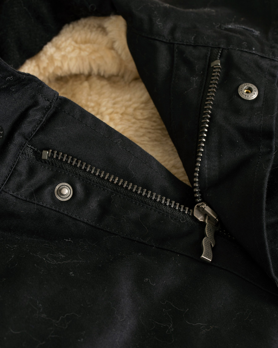Herr | Jackor | Nudie Jeans | Lars Swedish Fish Tail Parka Black