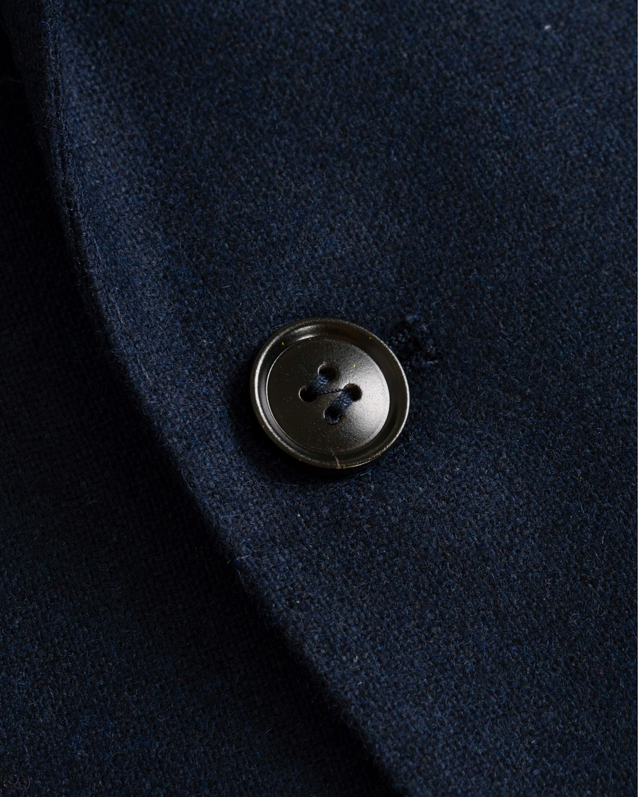 Herr | Kavajer | Tiger of Sweden | Jamot Flannel Patch Pocket Blazer Navy