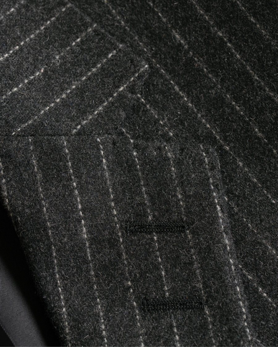 Herr | Kavajer | Tiger of Sweden | Jamot Pinstripe Patch Pocket Blazer Dark Grey