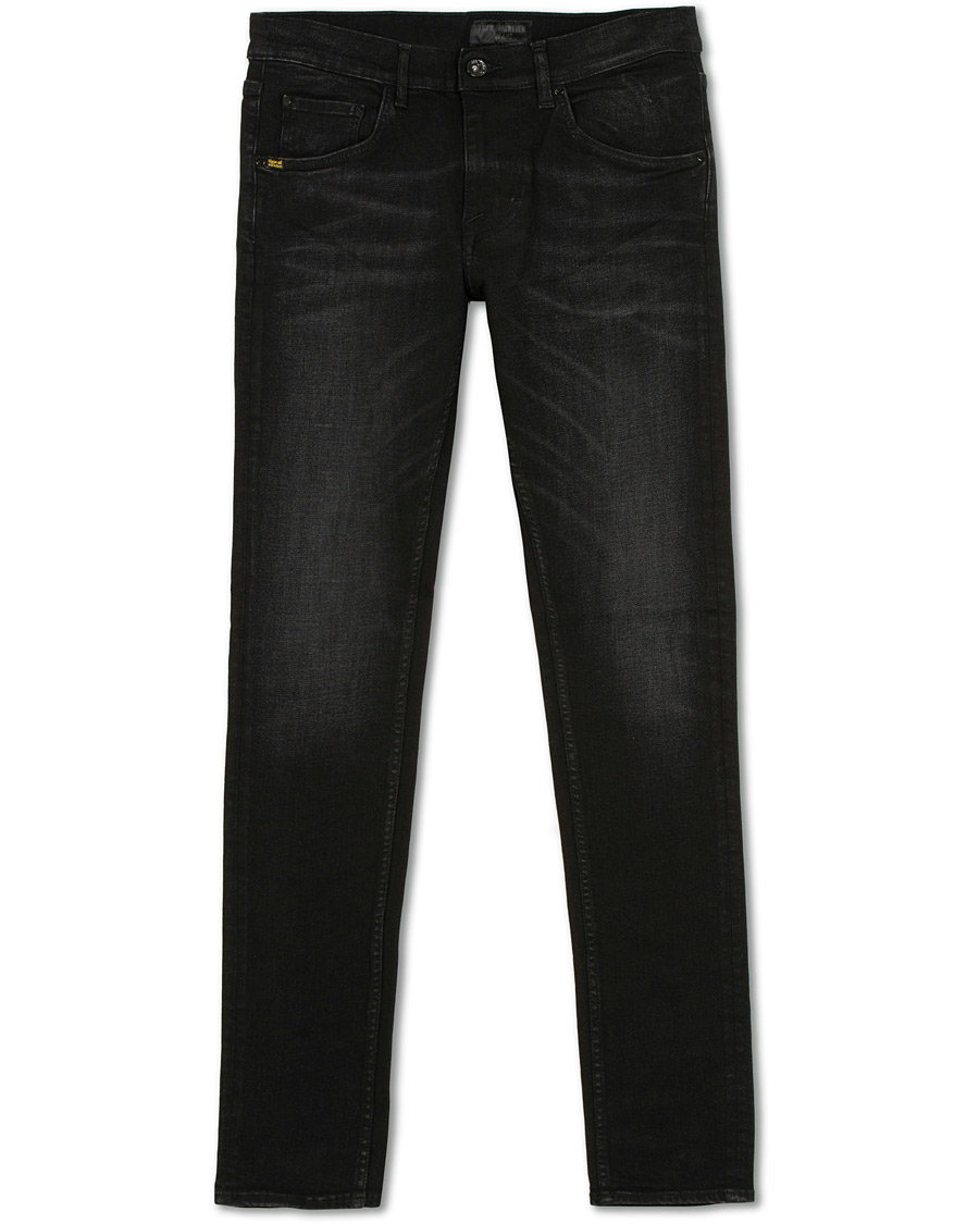 Herr | Jeans | Tiger of Sweden Jeans | Slim Gray Stretch Jeans Washed Black