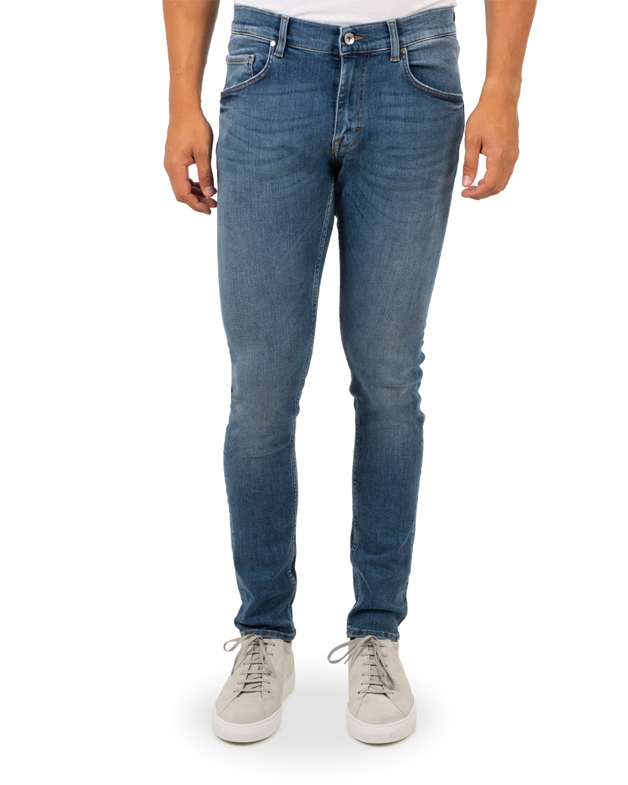 Herr | Jeans | Tiger of Sweden Jeans | Slim Finer Stretch Jeans Light Blue