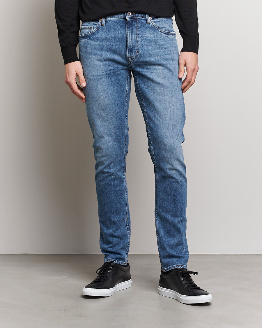 Herr | Jeans | Tiger of Sweden | Pistolero Guru Stretch Jeans Light Blue
