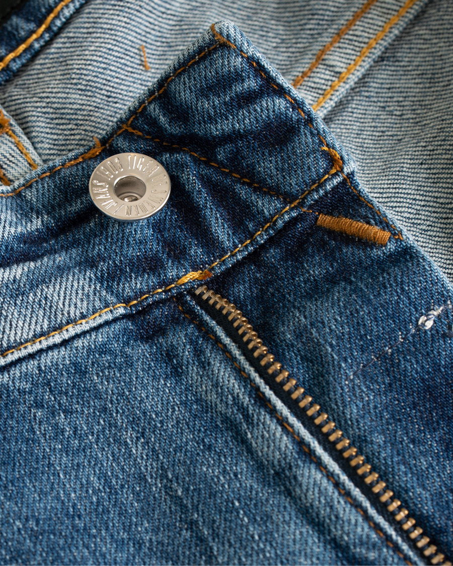 Herr | Jeans | Tiger of Sweden Jeans | Straight Lone Stretch Jeans Mid Blue