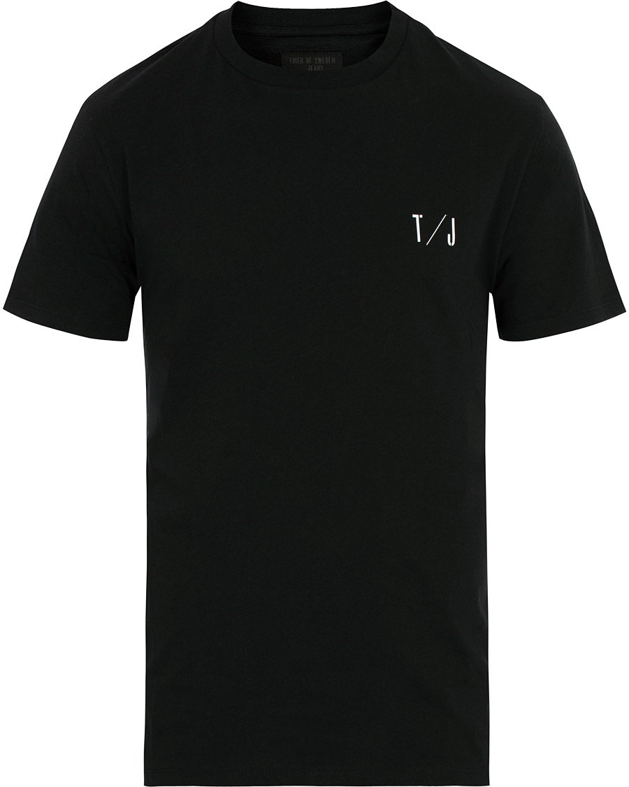 Herr | T-Shirts | Tiger of Sweden Jeans | Fleek Crew Neck Tee Black