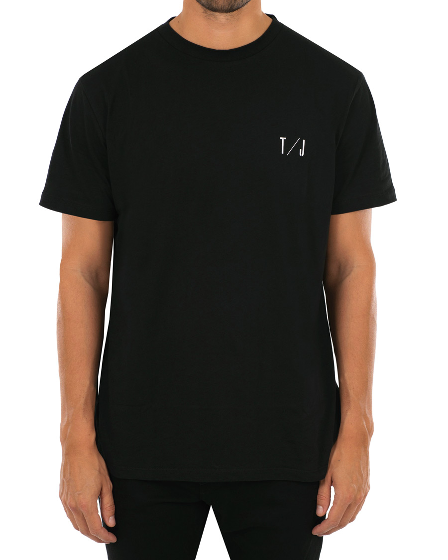 Herr | T-Shirts | Tiger of Sweden Jeans | Fleek Crew Neck Tee Black
