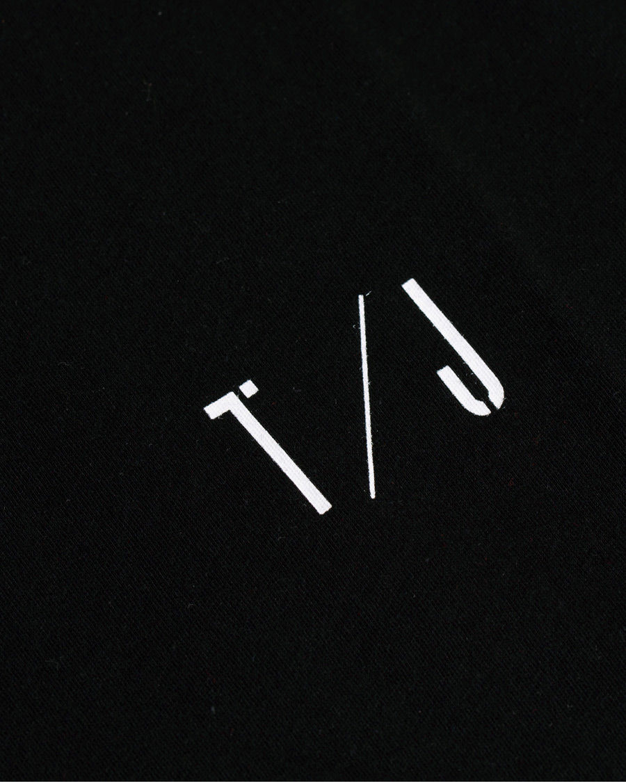 Herr | T-Shirts | Tiger of Sweden Jeans | Fleek Crew Neck Tee Black
