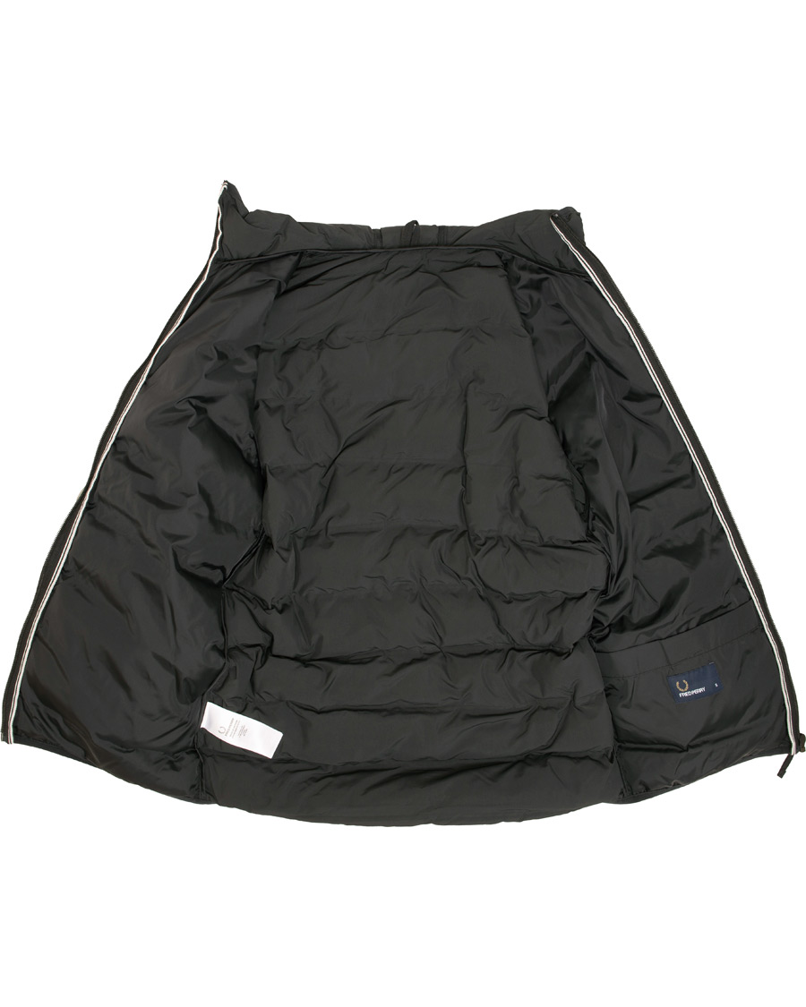 Herr | Jackor | Fred Perry | Insulated Hooded Jacket Black