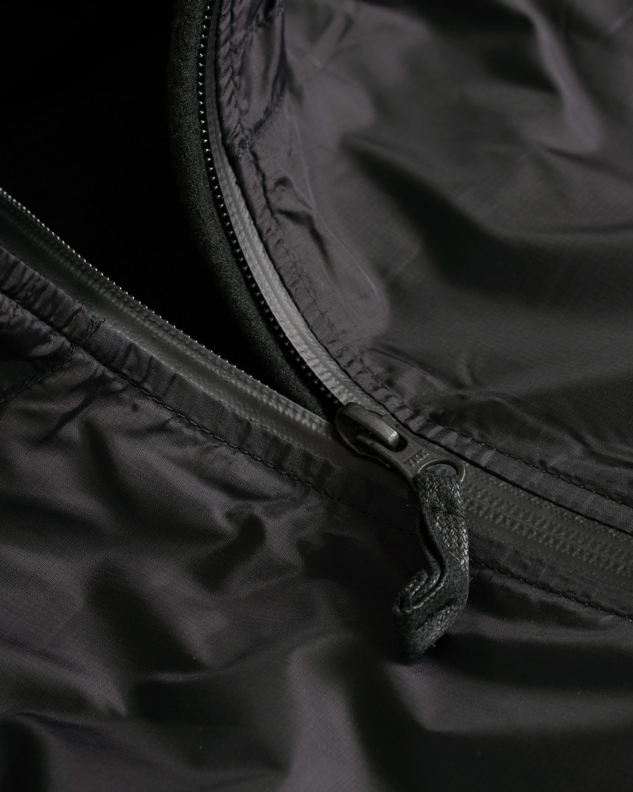 Herr | Jackor | Fred Perry | Half Zip Hooded Jacket Black