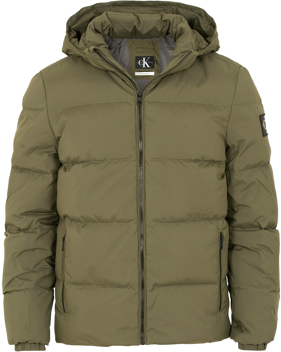 Herr | Jackor | Calvin Klein Jeans | Down Hooded Jacket Grape Leaf