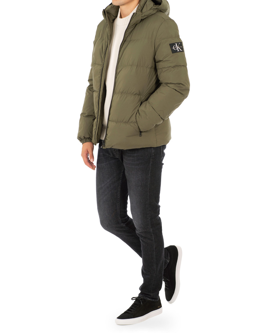 Herr | Jackor | Calvin Klein Jeans | Down Hooded Jacket Grape Leaf