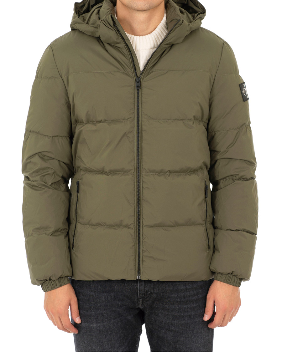 Herr | Jackor | Calvin Klein Jeans | Down Hooded Jacket Grape Leaf
