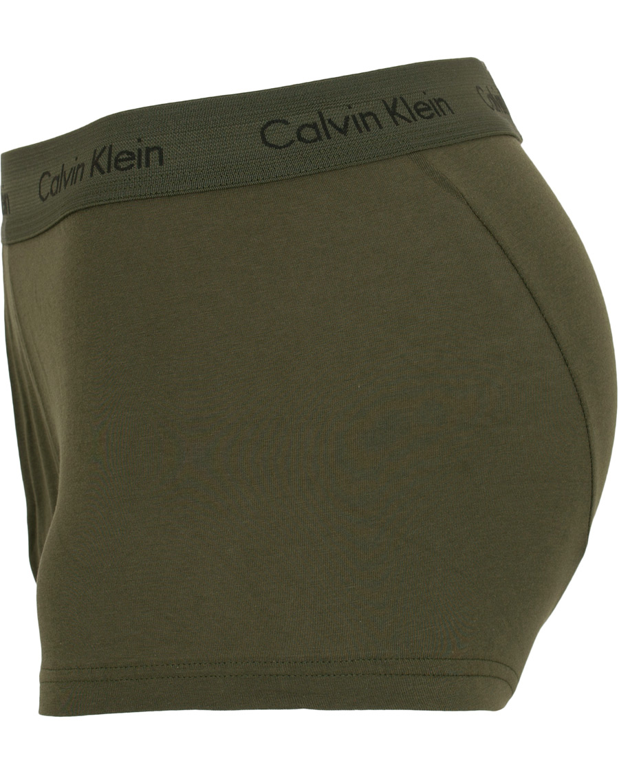 Herr | Underkläder | Calvin Klein | Cotton Stretch 3-Pack Low Rise Trunk Orange/Blue/Green