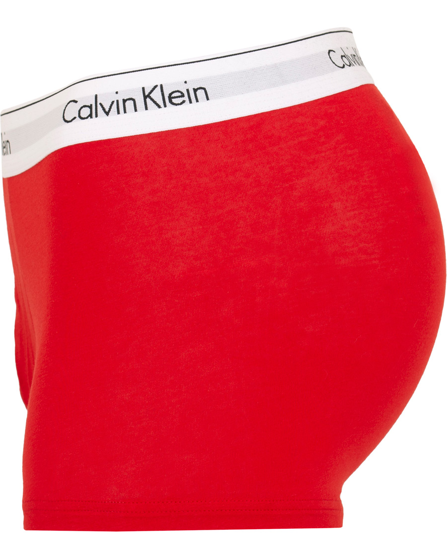 Herr | Underkläder | Calvin Klein | Modern Cotton Stretch 2-Pack Trunk Red/Black