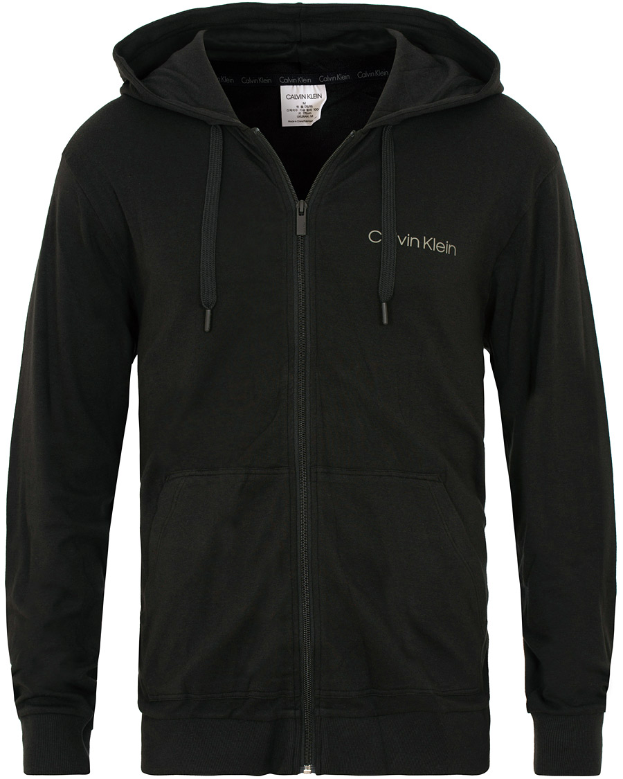 Herr | Tröjor | Calvin Klein | Modal Full Zip Hoodie Black