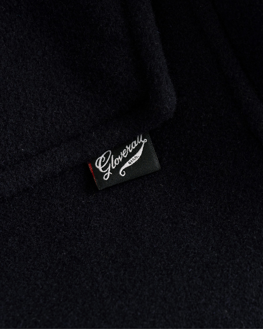 Herr | Jackor | Gloverall | Morris Duffle Coat Navy/Dress Gordon
