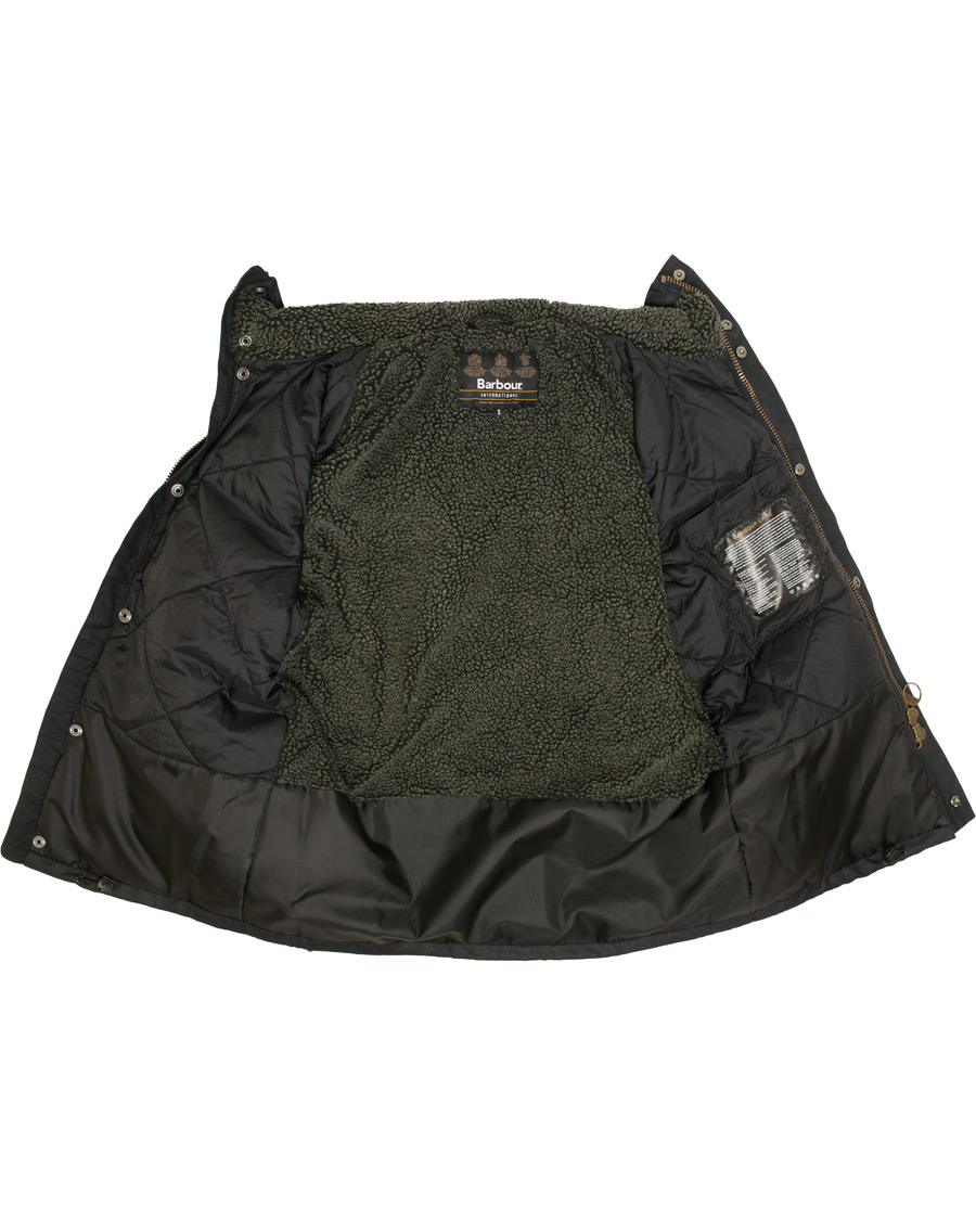 Herr | Jackor | Barbour International | Kevlar Wax Jacket Navy