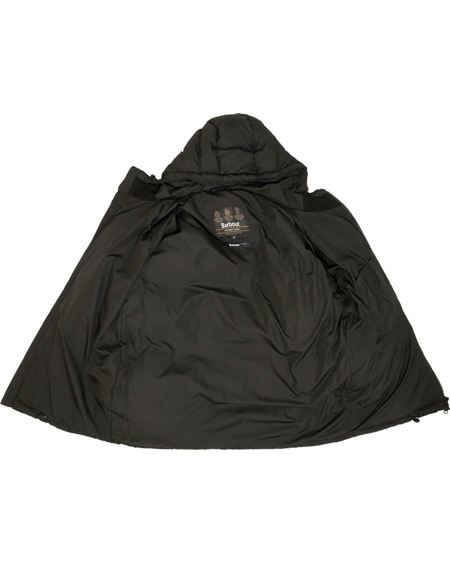 Herr | Jackor | Barbour International | Derny Fiber Down Quilt Jacket Black