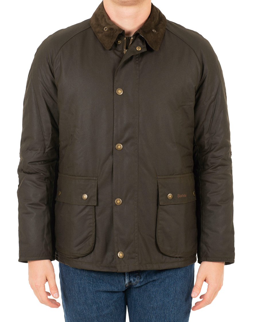 Herr | Jackor | Barbour Lifestyle | Strathyre Wax Jacket Olive