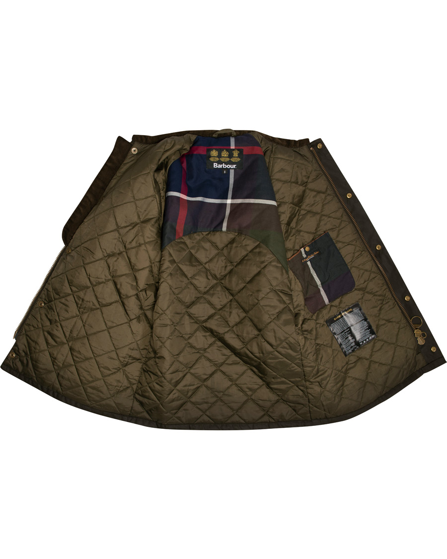 Herr | Jackor | Barbour Lifestyle | Strathyre Wax Jacket Olive