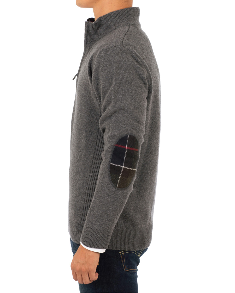 Herr | Tröjor | Barbour Lifestyle | Holden Half Zip Mid Grey Marl