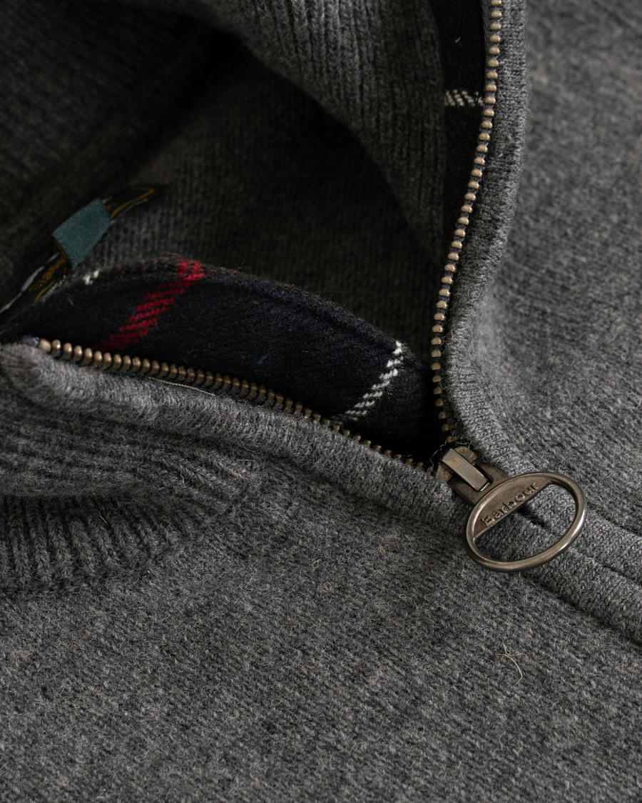 Herr | Tröjor | Barbour Lifestyle | Holden Half Zip Mid Grey Marl