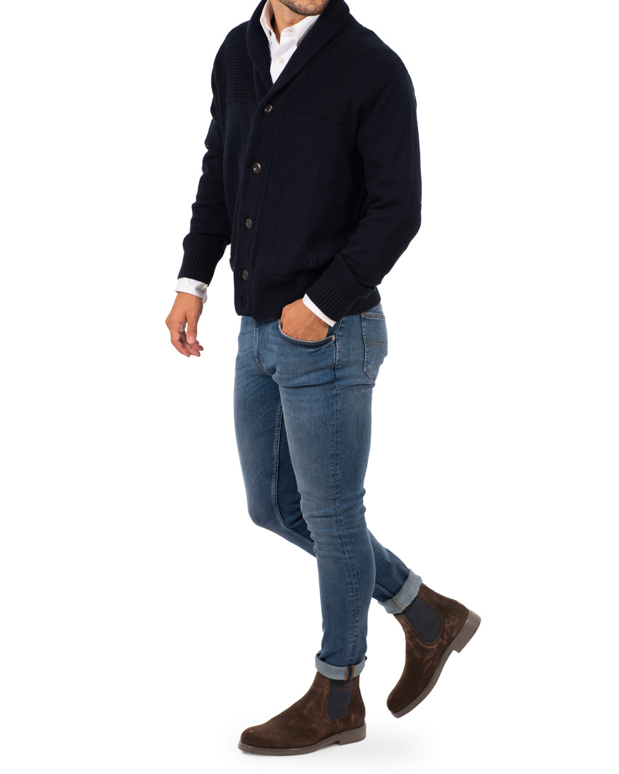 Herr | GANT Oscar Chelsea Boot Dark Brown Suede | GANT | Oscar Chelsea Boot Dark Brown Suede