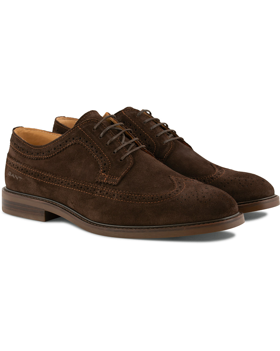 Herr | GANT Ricardo Brouge Dark Brown Suede | GANT | Ricardo Brouge Dark Brown Suede