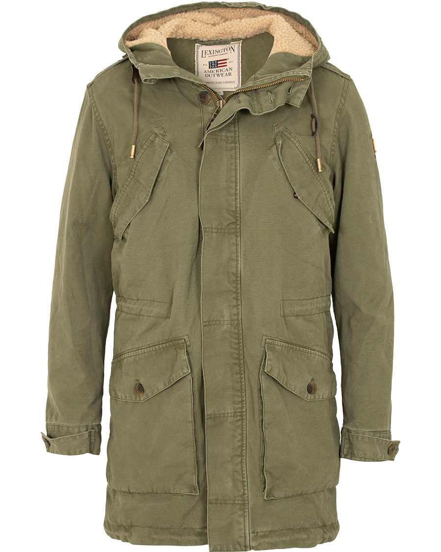 Herr | Jackor | Lexington | Benjamin Parka Hunter Green