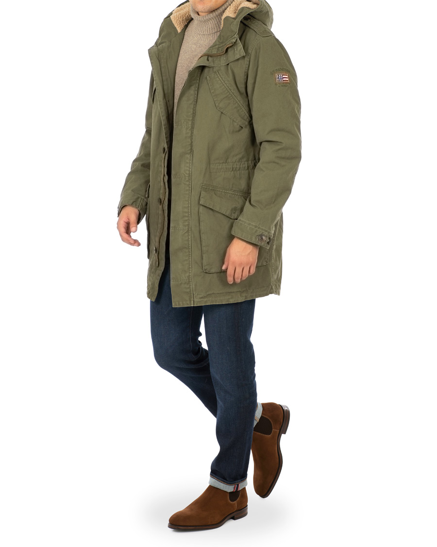 Herr | Jackor | Lexington | Benjamin Parka Hunter Green