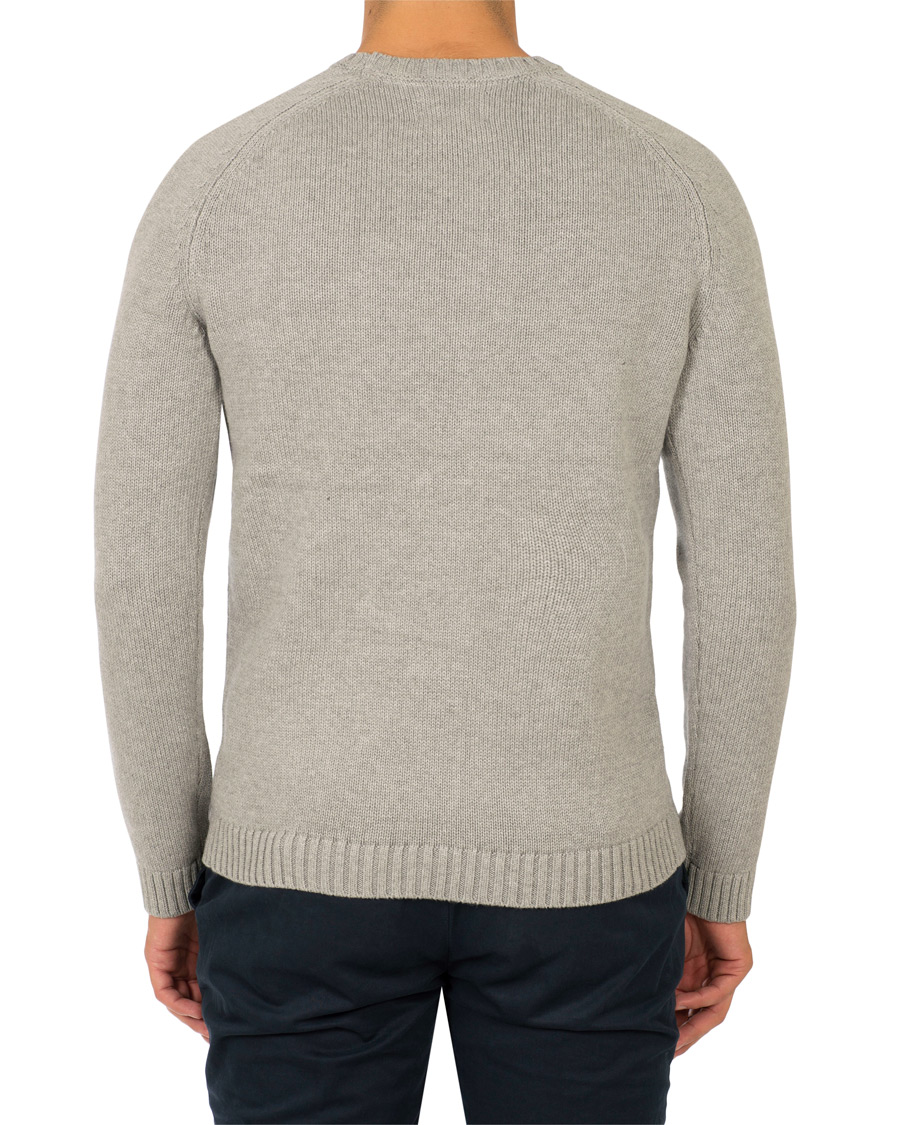 Herr | Tröjor | Lexington | Dylan Sweater Heather Grey Melange