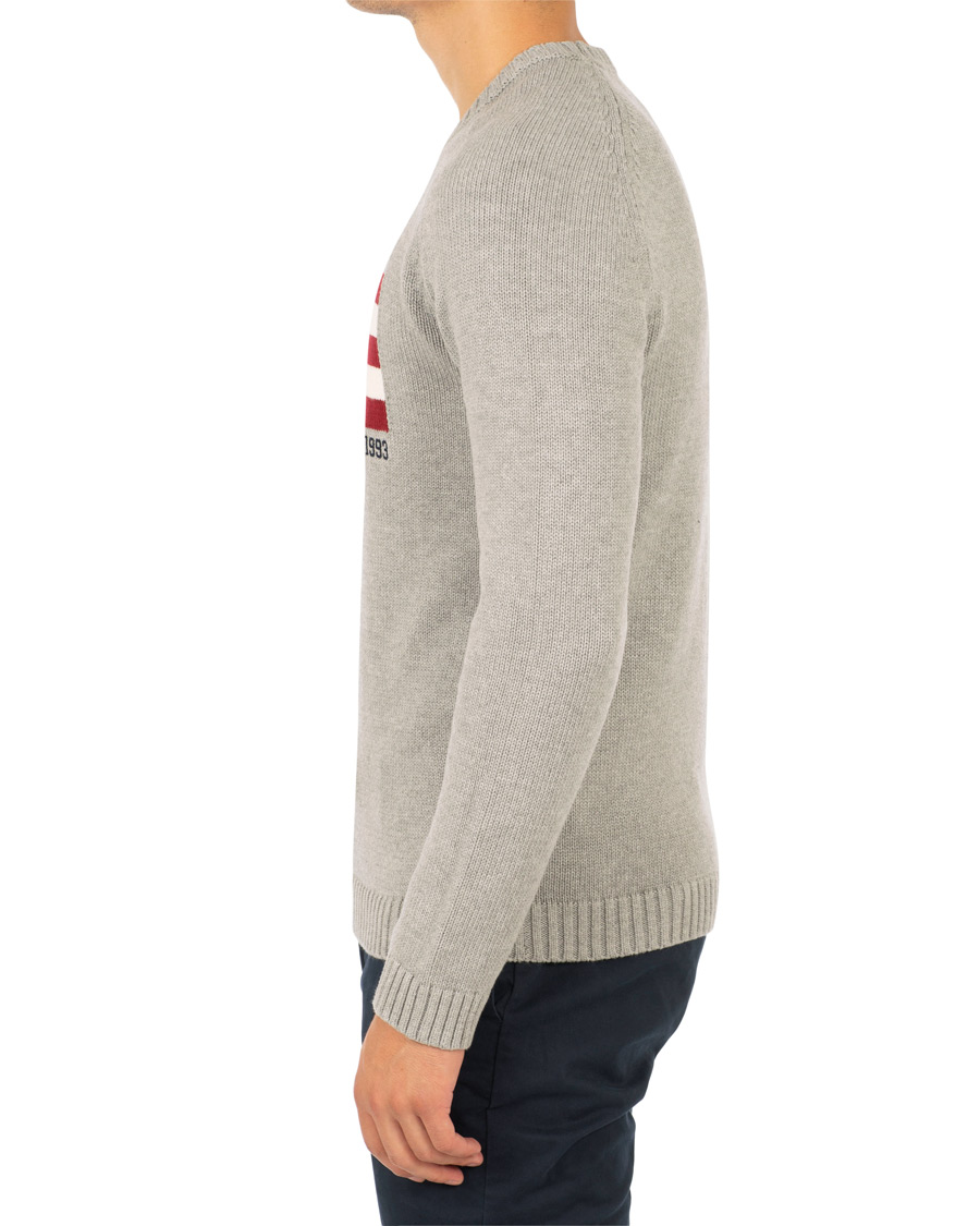 Herr | Tröjor | Lexington | Dylan Sweater Heather Grey Melange