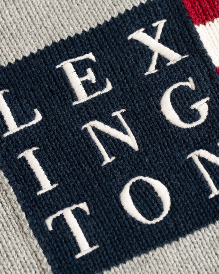 Herr | Tröjor | Lexington | Dylan Sweater Heather Grey Melange