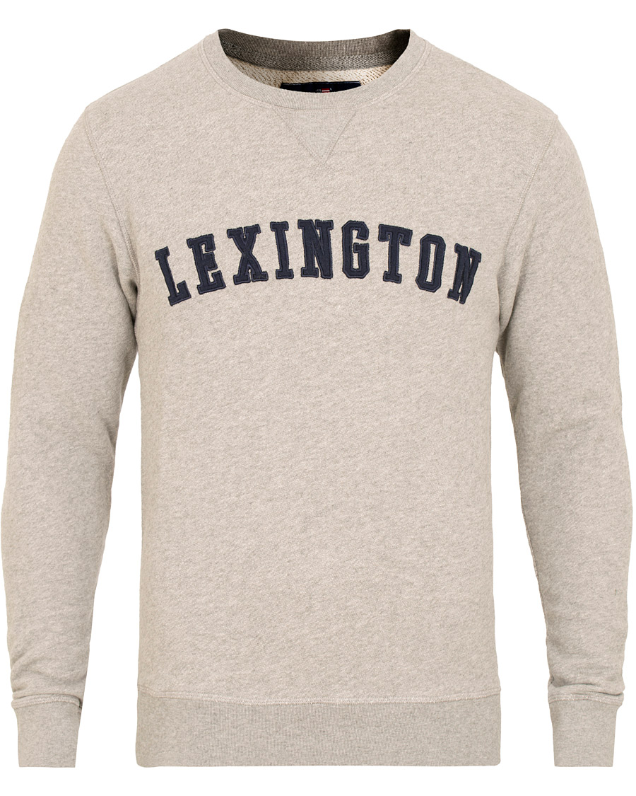 Herr | Tröjor | Lexington | Lucas Sweatshirt Heather Grey Melange